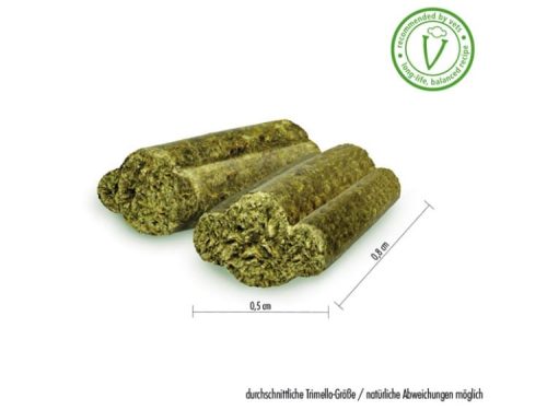 Naturlige snacks til gnavere, ideelle til at understøtte en sund kost. Velegnet til hamstere og mus, med dimensioner på 0,5 cm x 0,8 cm. Anbefalet af dyrlæger for en balanceret ernæring.