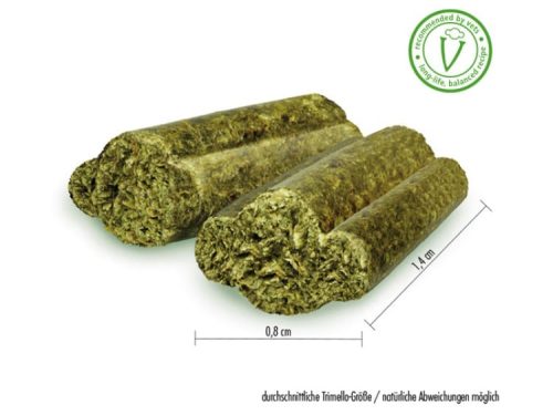 Naturlige godbidder til gnavere, lavet af højt kvalitetsgræs, perfekt til hamster, kaniner og andre små kæledyr. Foderet er sundt og anbefalet af dyrlæger, med en lang holdbarhed og afbalanceret opskrift.