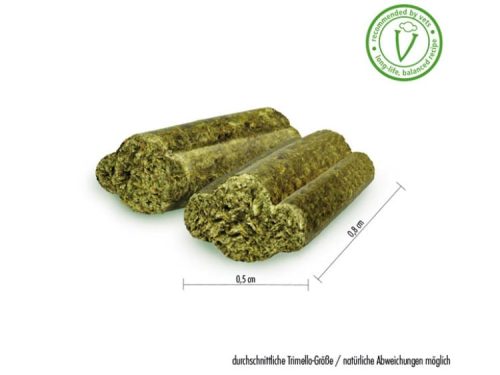 Naturlige snackstænger til gnavere, fremstillet af plantebaserede ingredienser. Velegnet til hamstere, kaniner og andre små kæledyr. Bæredygtig og sund godbid anbefalet af dyrlæger.