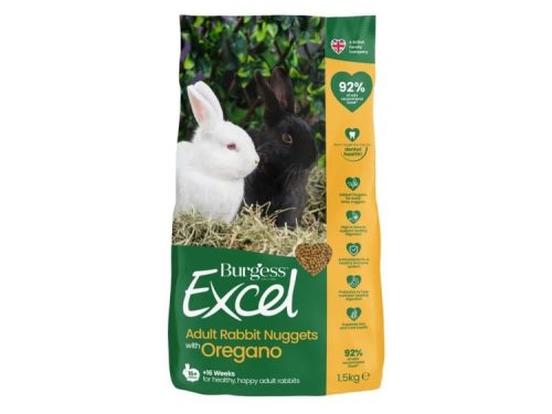 Burgess Excel Adult Rabbit med oregano 1.5kg