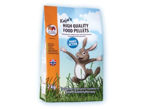 To Gode Naboer Kanin Active Adult 2kg 100% GMO fri